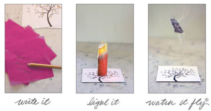 HAMSA — Flying Wish Paper® Standard Mini WISHING KIT™