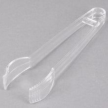 Clear 7in Individually Wrapped Plastic Tong