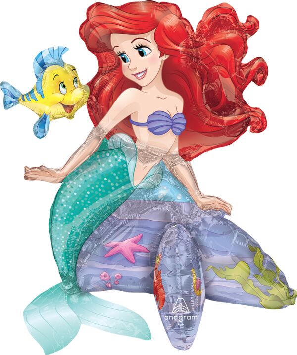 Ariel The Little Mermaid Consumer Inflate 20in Balloon