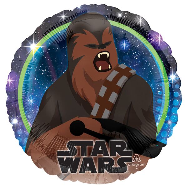 #199 Star Wars Galaxy Chewbacca 17in Balloon