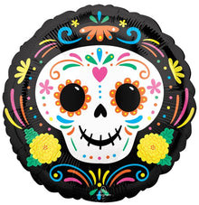 DOTD Skull 17in SuperShape Balloon
