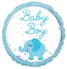 #530 Baby Boy Elephant 17in Balloon