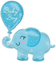 #531 Baby Boy Elephant 31in Balloon