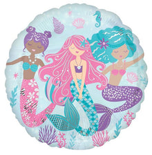 #158 Shimmering Mermaids 17in Balloon