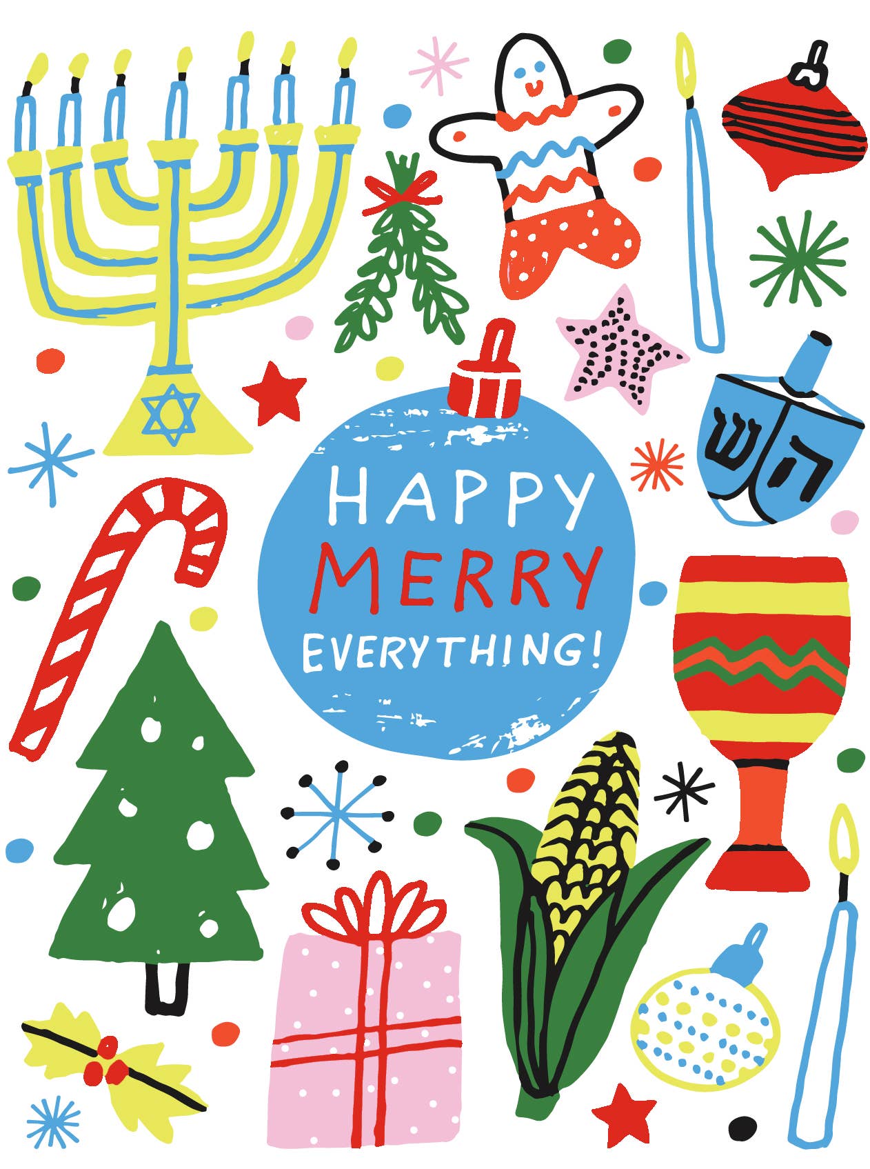 Happy Merry Everything Holiday Cards - Boxset