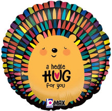 #433 Hedge Hug For You 18in Balloon