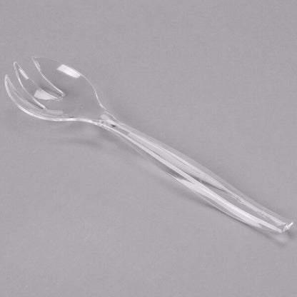 Clear 10in Plastic Serving Fork