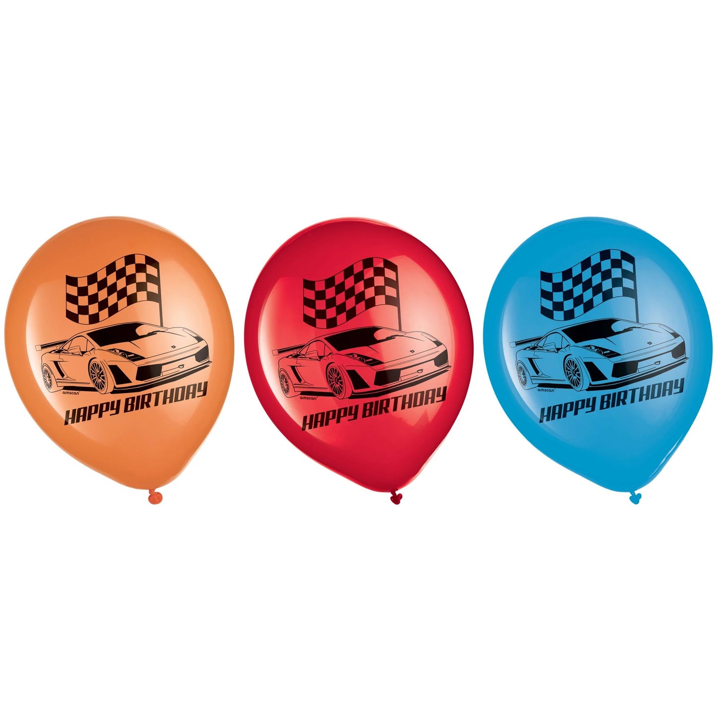 Hot Wheels Printed Latex Balloons 8ct
