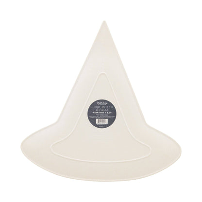 Witch Hat Bamboo 14in Tray