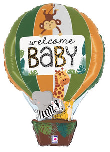 #543 Animal Welcome Baby 30in Balloon