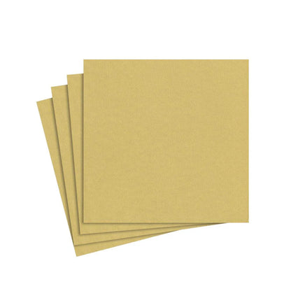 Paper Linen Gold Cocktail Napkins 15ct