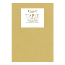 Gold Paper Linen Solid Table Cover