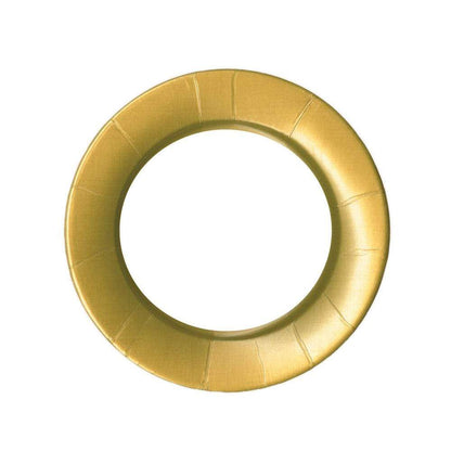 Grosgrain Border Gold 8in Dessert Plates 8ct