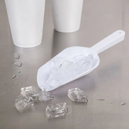 White Plastic Ice Scoop
