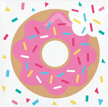 Donut Time Beverage Napkins 16ct