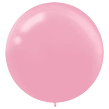 24in Helium Inflated Latex Balloon - Light Pink