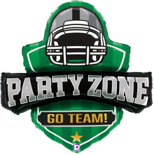 #343 Party Zone Football Insignia 31in Balloon