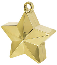 Star Foil Balloon Weight - Gold