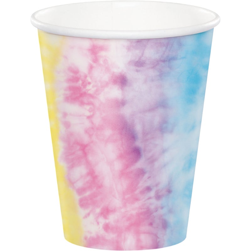 Tie Dye Party Cups 8ct