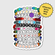 NEW Eras Friendship Bracelets Sticker 