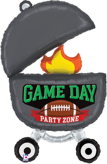 #344 Game Day Grill 34in Balloon
