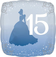#109 Mis Quince Cinderella 17in Balloon
