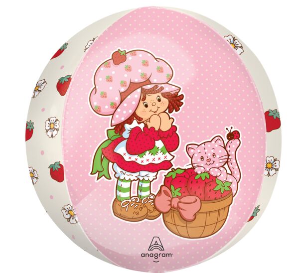 #317 Strawberry Shortcake Orbz 16in Balloon