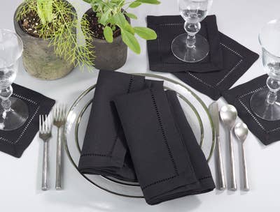 Hemstitch Border 18-Inch Dinner Napkin