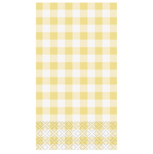 Fresh Daisy Gingham Guest Napkins 16ct