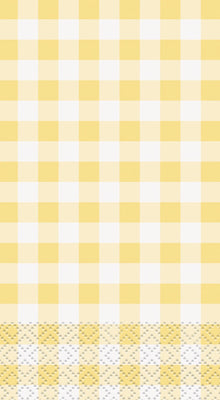 Fresh Daisy Gingham Guest Napkins 16ct