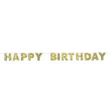 Golden Age Birthday Fringed Letter Banner