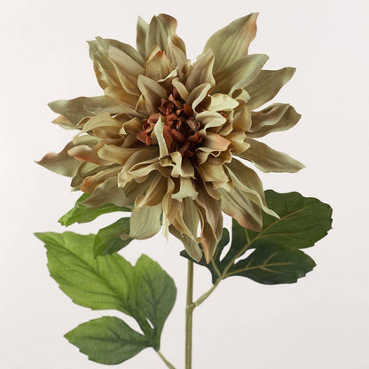 25"  Dahlia Artificial Flower Stem - Choose Color