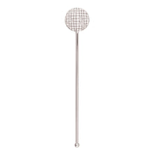 Silver Disco Ball Drink Stirrers 8ct