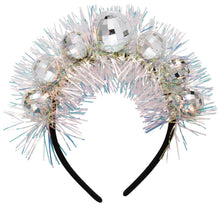 Disco Ball Foil Fringe Headband
