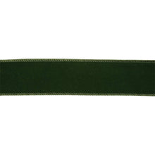 1 1/2" Wired Velvet | Spruce | 10 Yard Roll