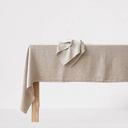 Classic Solid Natural Tablecloth