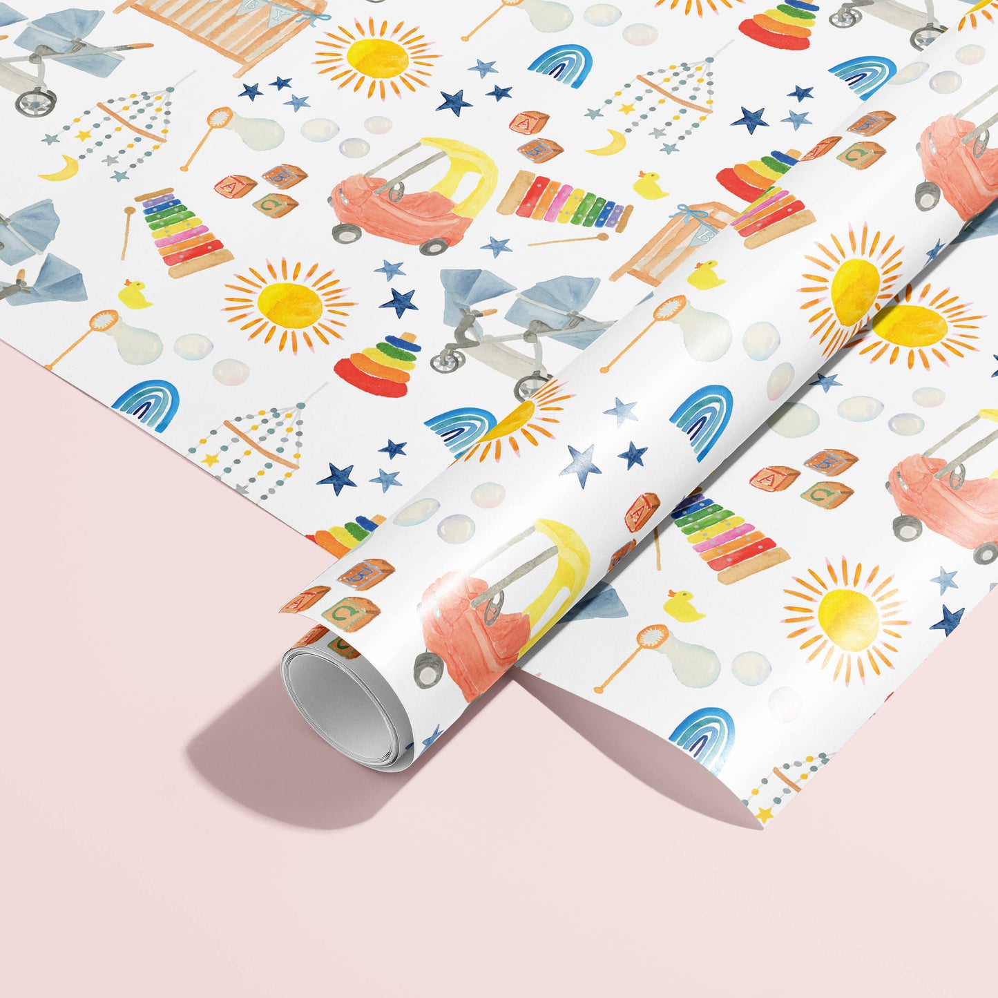 Baby Shower Gift Wrap | Baby Shower Wrapping Paper