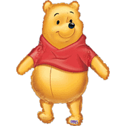 #308 Big as Life Pooh 29in Balloon