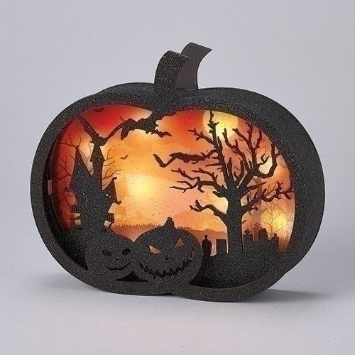 Jack O’Lantern Light-Up Cut Out Scene