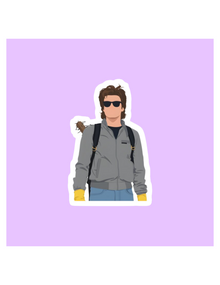 Steve Harrington Stranger Things Inspired Sticker