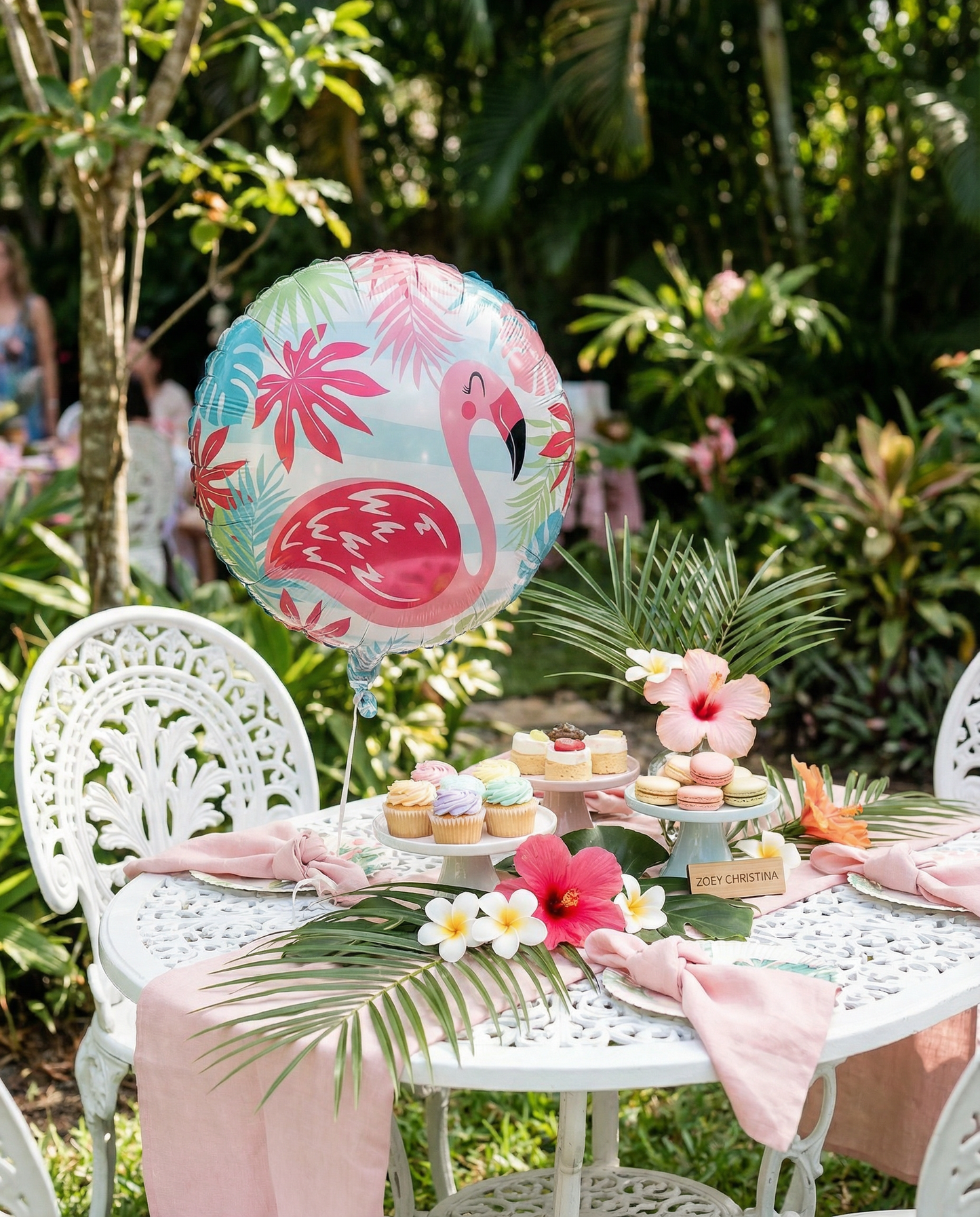 S50 Flamingo Tropical 17in Balloon