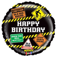 #032 Old Age Signs 21in Balloon