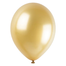12in Packaged Premium Latex Balloons 50ct - Pearl Dark Gold