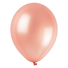 12in Packaged Premium Latex Balloons 50ct - Pearl Rose Gold