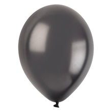 12in Packaged Premium Latex Balloons 50ct - Pearl Black