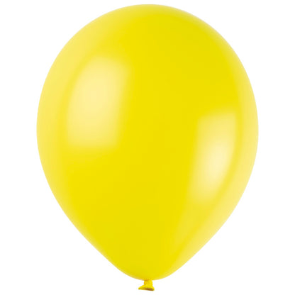 12in Packaged Premium Latex Balloons 50ct - Yellow