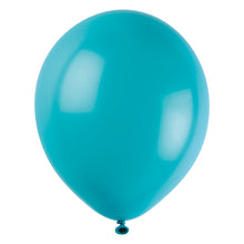12in Packaged Premium Latex Balloons 50ct - Caribbean Blue