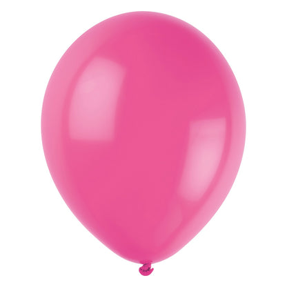 12in Packaged Premium Latex Balloons 50ct - Raspberry