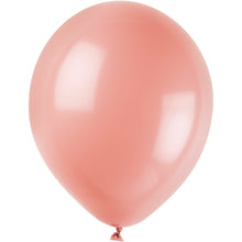 12in Packaged Premium Latex Balloons 50ct - Rose Gold