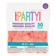 12in Packaged Premium Latex Balloons 50ct - Rose Gold